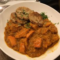 kürbisgulasch at Velani in Vienna