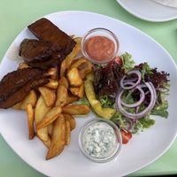 vegan spare ribs   at Velani in Vienna