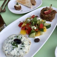 starter platter to share  at Velani in Vienna