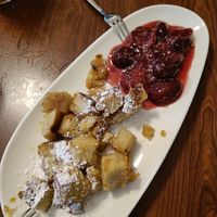 Kaiserschmarrn mit Zwetschkenröster at Velani in Vienna