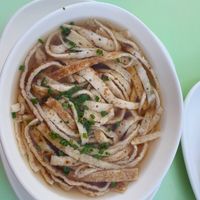 Fritattensuppe at Velani in Vienna