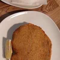 Schnitzel at Velani in Vienna