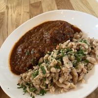 Saftgulasch mit Spätzle   at Velani in Vienna
