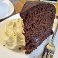 Sachertorte - yum! at Velani in Vienna