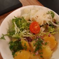 Small side salad at Velani in Vienna