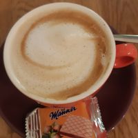 "Viennese" coffee but was actually a cappuccino at Velani in Vienna