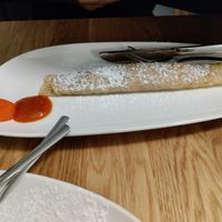 Apricot crepe at Velani in Vienna