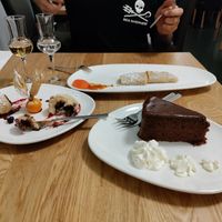 Sacher torte etc at Velani in Vienna