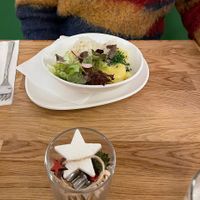 Small mixed salad  at Velani in Vienna