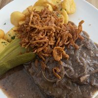 Zwiebelrostbraten  at Velani in Vienna