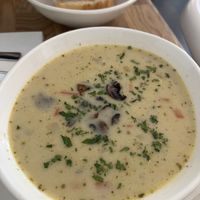 Potato soup   at Velani in Vienna