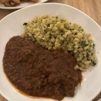 Gulasch mit Spätzle 9/10  at Velani in Vienna