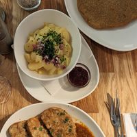 Gulasch and schnitzel at Velani in Vienna