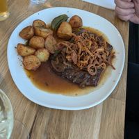 Zwiebelrostbraten at Velani in Vienna