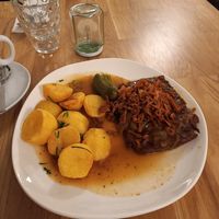 Zwiebelrostbraten at Velani in Vienna