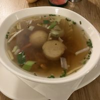 Grießnockerlnsuppe at Velani in Vienna