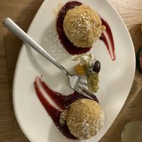 Nougatknödel at Velani in Vienna