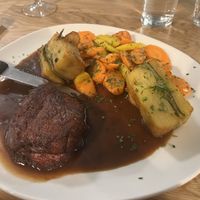 Vegan filet mignon  at Velani in Vienna