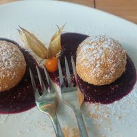 Nougat balls at Velani in Vienna