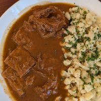 Goulasch and späztle - 10/10 at Velani in Vienna