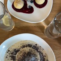 Powidl Germknödel, Nougatknödel  at Velani in Vienna