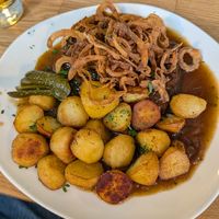 Zwiebelrostbraten at Velani in Vienna