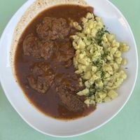 Gulasch mit Spätzle  at Velani in Vienna
