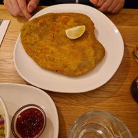 Schnitzel at Velani in Vienna