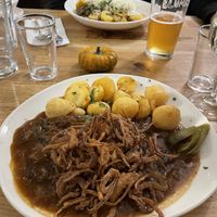 Veganer Zwiebelrostbraten  at Velani in Vienna