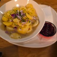 Potato salad at Velani in Vienna