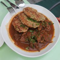 Viennese goulash at Velani in Vienna