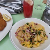 Potato salad at Velani in Vienna