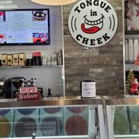 Inside at Tongue In Cheek Ice Cream in Richardson