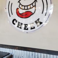 Sign at Tongue In Cheek Ice Cream in Richardson
