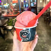Cranberry lime   at Tongue In Cheek Ice Cream in Richardson