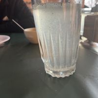 Chia lemonade  at Bambusax in Nezahualcoyotl