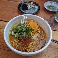 Tan tan ramen at Red Light Ramen in Nelson