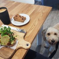 Dog friendly 😊 at Happyccino in Wimborne