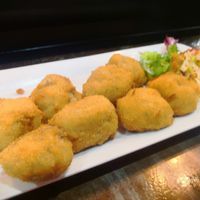 Croquetas veganas de puerros at Kasko in Bilbao