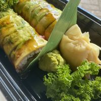 vegan sushi  at Japango in Parkland