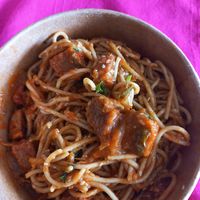 Je je muy deli at Maha Vegan Food in Bogota