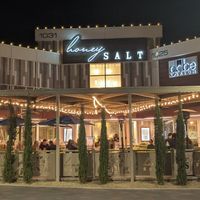 Front view at night at Honey Salt in Las Vegas
