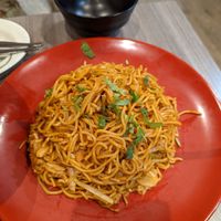 Vegan chow mein at Momo Central in Melbourne
