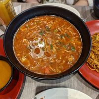 Vegan thukpa at Momo Central in Melbourne