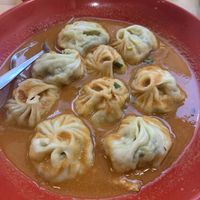Vegan Momo soup  at Momo Central in Melbourne