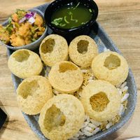 Pani puri   at Momo Central in Melbourne