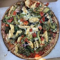 GF Greek Veggie  at Pizza Mia in Newburgh