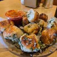 vegan knots at Pizza Mia in Newburgh