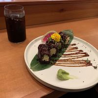 No-spicy tuna roll at The Yasai - Little Italy in San Diego