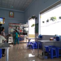 The restaurant is rather clean at Quan Chay 12 in Ca Mau